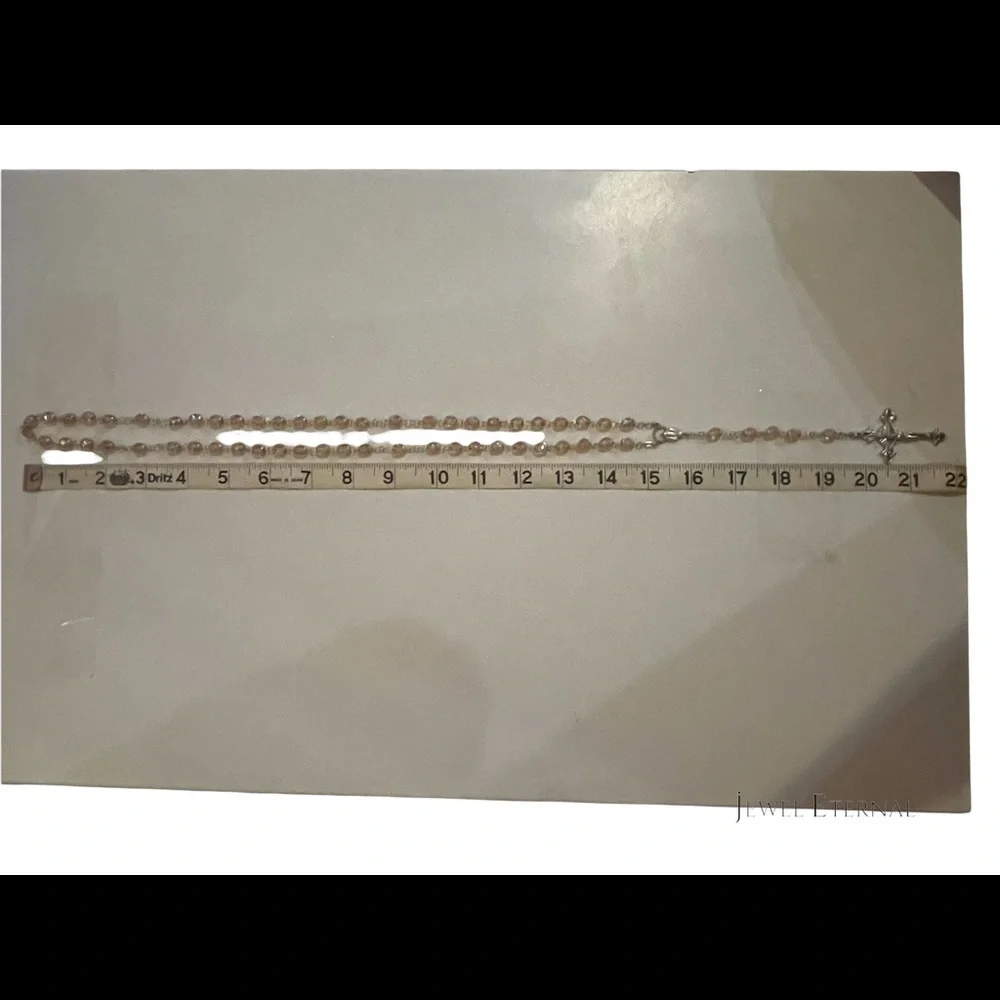 Antique Rosaries with real crystal beads - Picture 12 of 16